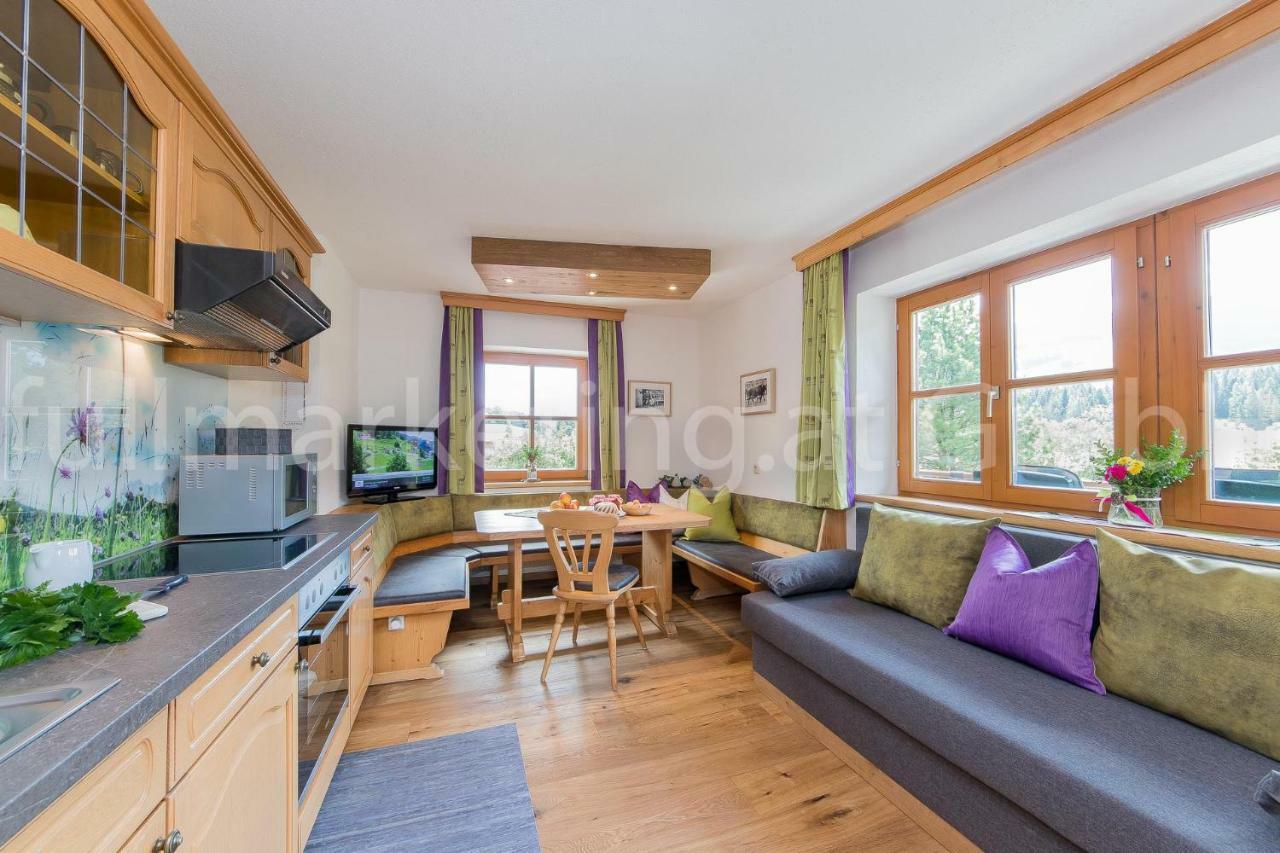 Familienbauernhof - Leogang Apartments Weissbacher المظهر الخارجي الصورة